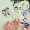 WADORN 8Sets 4 Colors Bowknot Zinc Alloy Bag Hanger for Purse Making Supplies DIY-WR0001-24-2
