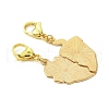 Alloy Enamel Split Pendant Decorations HJEW-JM02818-6