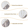 FIBLOOM 6Pcs 6 Styles Natural Rose Quartz & Green Aventurine Pendant Necklaces Set with Alloy Chains NJEW-FI0001-13-4