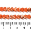 Dyed Synthetic Imperial Jasper Beads Strands G-M403-A39-02-5