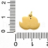 304 Stainless Steel Enamel Charms STAS-M121-11D-G-3