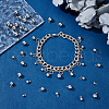 Unicraftale 160Pcs 4 Styles 304 Stainless Steel Charms STAS-UN0061-17-2