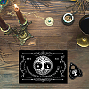 Pendulum Dowsing Divination Board Set DJEW-WH0324-017-6