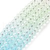 Transparent Glass Beads Strands GLAA-L045-01A-05-2