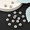 Brass Grade A Crystal Rhinestone Spacer Beads RB-A006-8MM-N-4