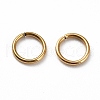 Ion Plating(IP) 304 Stainless Steel Jump Rings STAS-R060-5x0.7-G-1