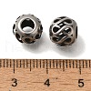 304 Stainless Steel European Beads STAS-D191-14A-AS-2