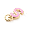 Rack Plating Brass Pendants KK-C065-02S-G-2