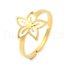 Animal 201 Stainless Steel Adjustable Rings for Women RJEW-D082-05A-1