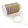 Gradient Color Round 6-Ply Waxed Polyester Cord YC-TAC0003-01C-3