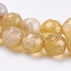 Natural Striped Agate/Banded Agate Beads Strands G-P364-03-6mm-3
