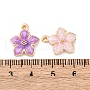 Zinc Alloy Enamel Pendants X-PALLOY-I124-10G-2