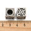 316 Surgical Stainless Steel European Beads STAS-Q326-03AS-03-3