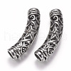 304 Stainless Steel Hollow Tube Beads STAS-I082-09AS-1