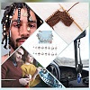 16Pcs 8 Style Mushroom Tibetan Style Alloy Pendant Stitch Markers HJEW-NB00018-6