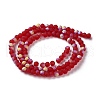 Imitation Jade Glass Beads Strands EGLA-YW0003-19B-06-3