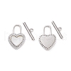 Shell Toggle Clasps KK-E068-VC162-2