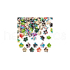  108Pcs 9 Colors Synthetic Turquoise Dyed Beads G-NB0005-43-7