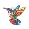 Printed 304 Stainless Steel Pendants STAS-U056-02P-1