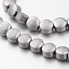 Electroplate Non-magnetic Synthetic Hematite Bead Strands G-F300-33B-F01-1