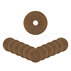 SUPERFINDINGS 12Pcs Brass Flat Washers FIND-FH0010-79A-1