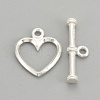 925 Sterling Silver Toggle Clasps STER-S002-61-1