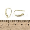 Brass Micro Pave Cubic Zirconia Earring Hooks KK-C048-14D-G-3
