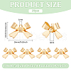 BENECREAT 30Pcs Brass Pendants KK-BC0013-10-2