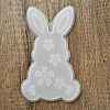 Easter Theme Rabbit with Flower Pattern DIY Silicone Table Lamp Molds SIMO-G008-02D-4