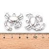 304 Stainless Steel Pendants STAS-T065-67P-3