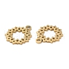 Ion Plating(IP) 304 Stainless Steel Charms STAS-Q303-06G-2
