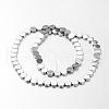 Electroplate Non-magnetic Synthetic Hematite Bead Strands G-F300-59-01-2