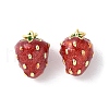 Brass Enamel Pendants X-KK-A252-38G-02-1