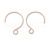 Ion Plating(IP) 316 Surgical Stainless Steel Earring Hooks STAS-D183-03RG-02-2