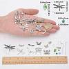 SUNNYCLUE DIY Butterfly & Dragonfly Earring Making Kits DIY-SC0013-11-3