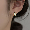 Fashionable S925 Sterling Silver Teardrop Stud Earrings DP0652-1-1