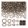   360Pcs 4 Styles Alloy Jump Rings KK-PH0010-13AB-7