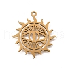 304 Stainless Steel Pendants STAS-S176-13G-1