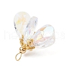 Glass Pendants PALLOY-MZ00741-01-4