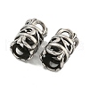 316 Surgical Stainless Steel European Beads STAS-Q326-03AS-02-2