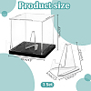  1Pc Transparent Acrylic MinifiguPcs Display Case ODIS-PH0001-79-2