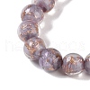 Handmade Gold Sand Lampwork Beads LAMP-Z009-01L-4