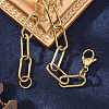 304 Stainless Steel Paperclip Chains STAS-I146-01G-2