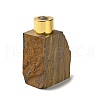 Raw Natural Tiger Eye Perfume Bottle G-B131-03B-2