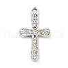 Alloy Rhinestone Pendants ALRI-C007-09P-2