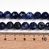 Natural Sodalite Beads Strands G-S345-8mm-26-5