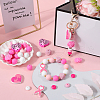 SUNNYCLUE Food Grade Eco-Friendly Silicone Beads SIL-SC0002-39-4