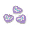 Alloy Enamel Pendants FIND-C019-41P-4