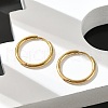 304 Stainless Steel Huggie Hoop Earrings EJEW-G272-02-16mm-G-3