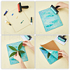 SUPERFINDINGS 4Pcs 4 style Flat Rectangle Acrylic Board DIY-FH0002-97-2